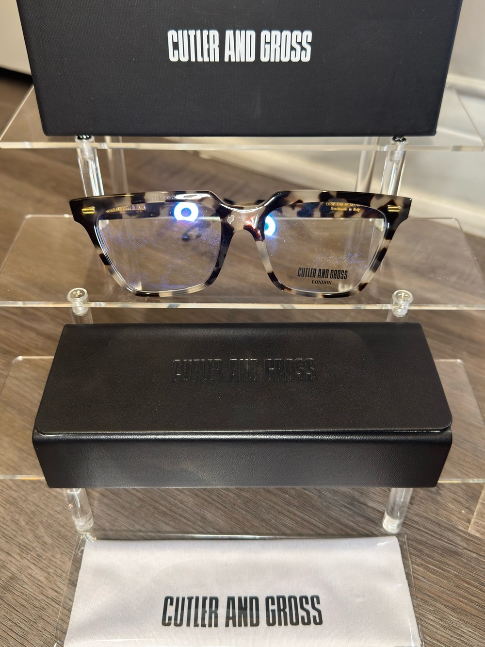Cutler And Gross Tortoise Eyeglasses CGOP 1346